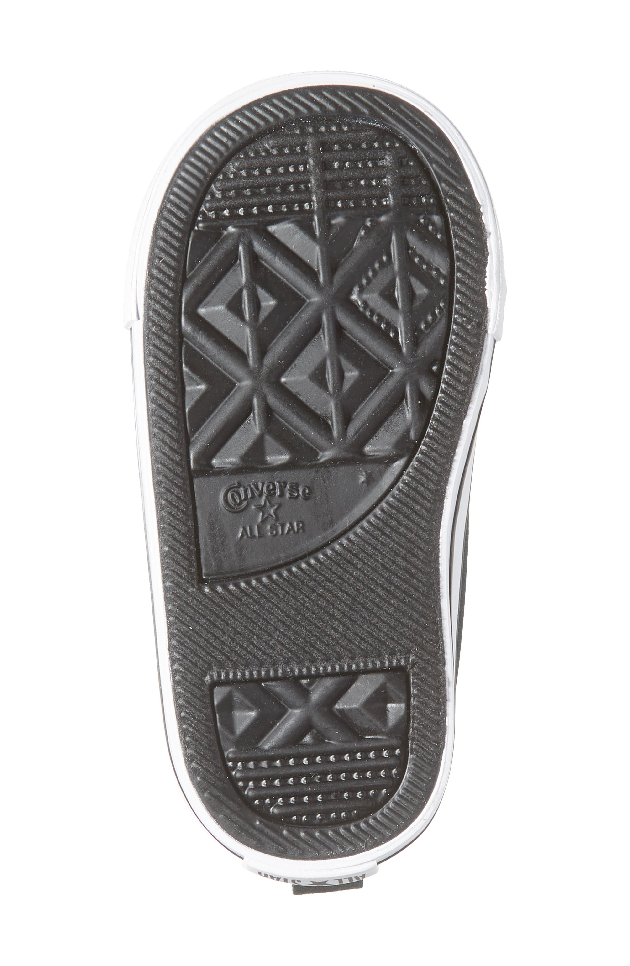 Converse Kids' Chuck Taylor<sup>®</sup> All Star<sup>®</sup> Penguin One Strap Sneaker, Alternate, color, Black/ White/ Black