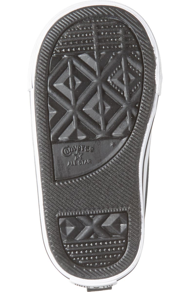 Converse Kids' Chuck Taylor<sup>®</sup> All Star<sup>®</sup> Penguin One Strap Sneaker, Alternate, color, Black/ White/ Black