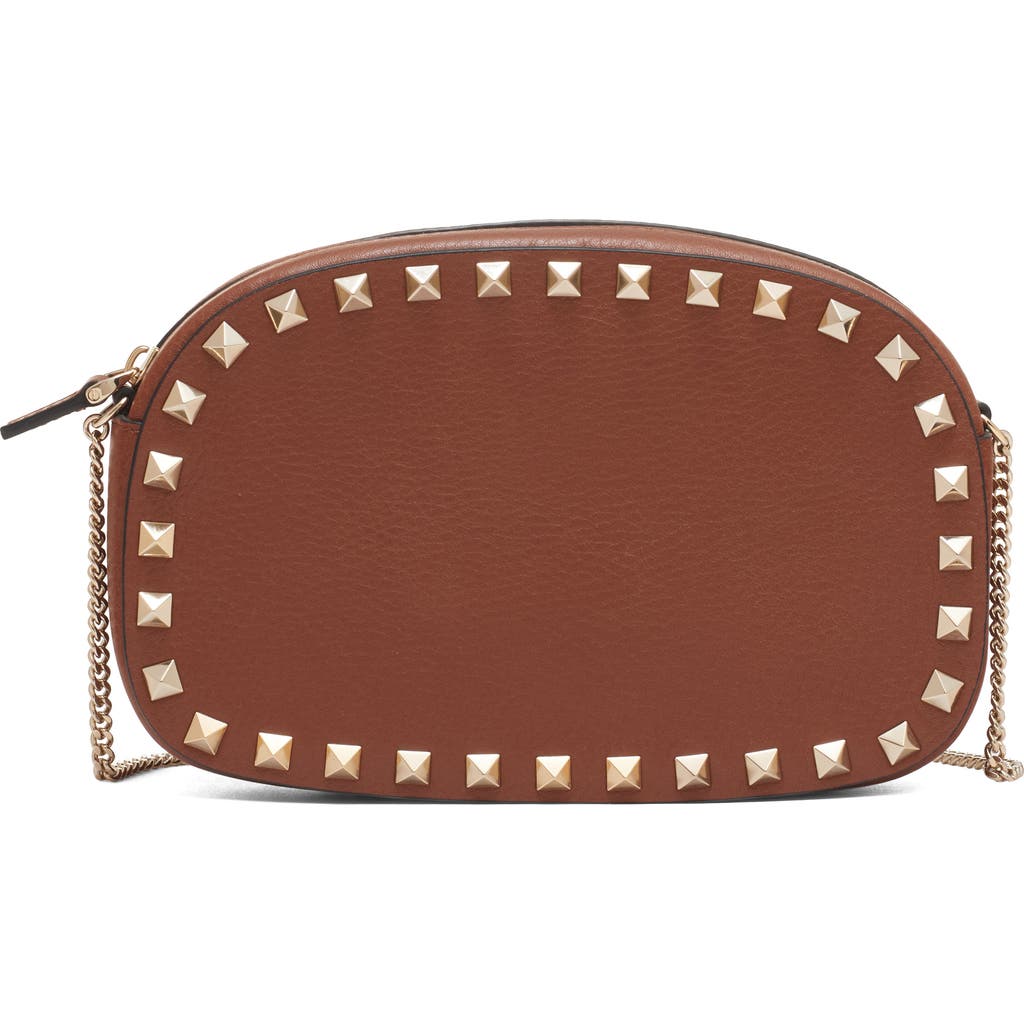 Valentino Rockstud Mini Grainy Leather Crossbody