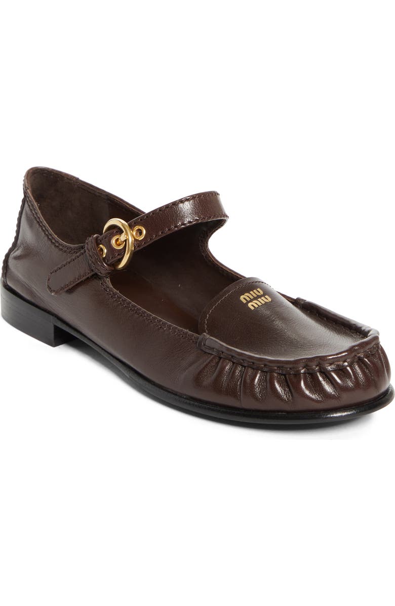 Miu Miu Mary Jane Loafer, Main, color, Moro
