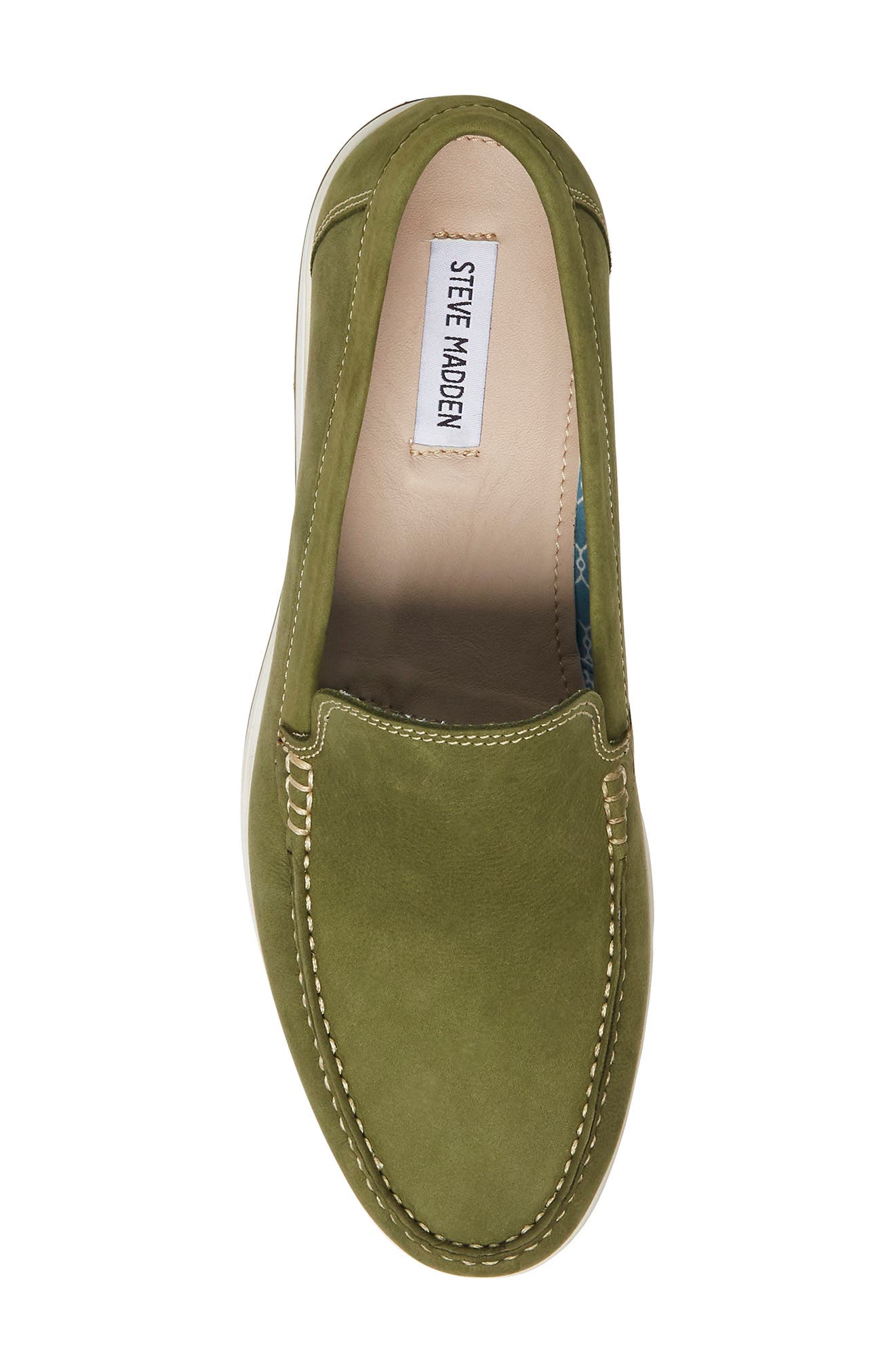 Steve Madden Suede Slip-On Loafer, Alternate, color, 