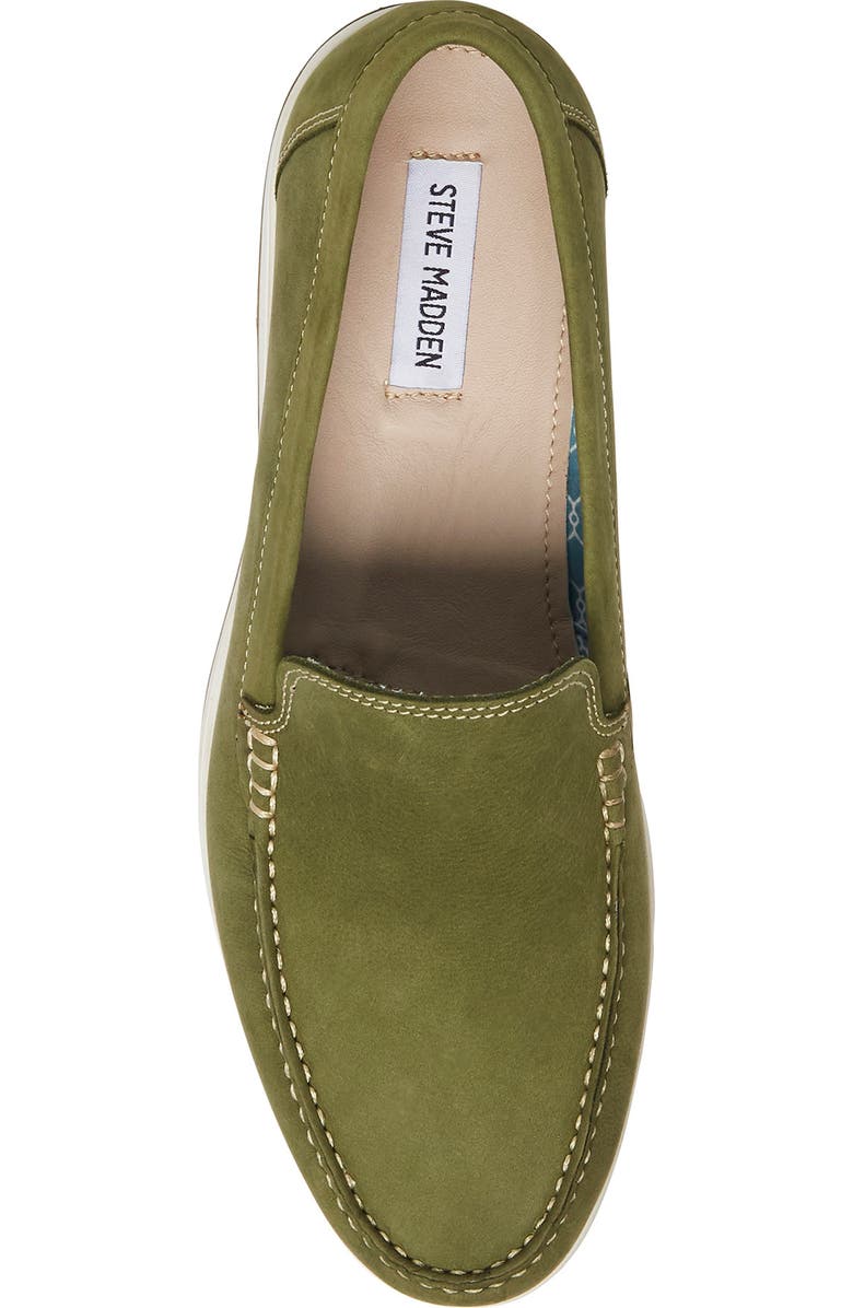 Steve Madden Suede Slip-On Loafer, Alternate, color,