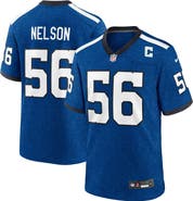 Nike Men's Nike Quenton Nelson Royal Indianapolis Colts Indiana Nights Alternate Game Jersey