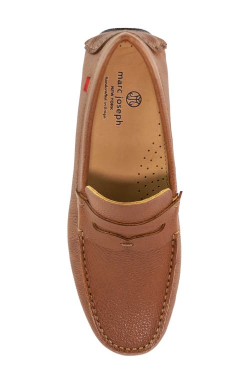 Marc Joseph New York Greenwich Pebbled Driver In Black