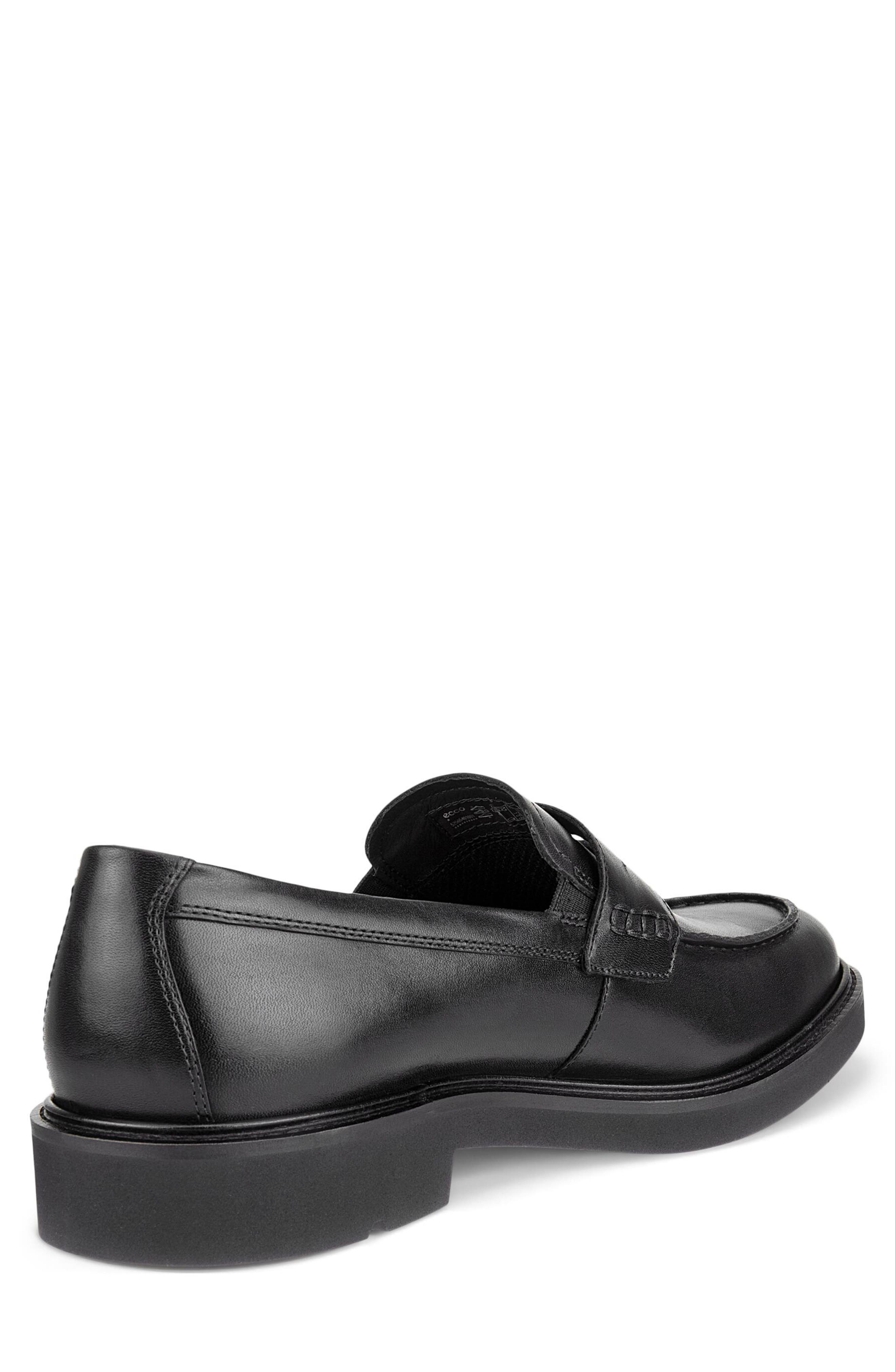 ECCO Metropole London Penny Loafer, Alternate, color, Black