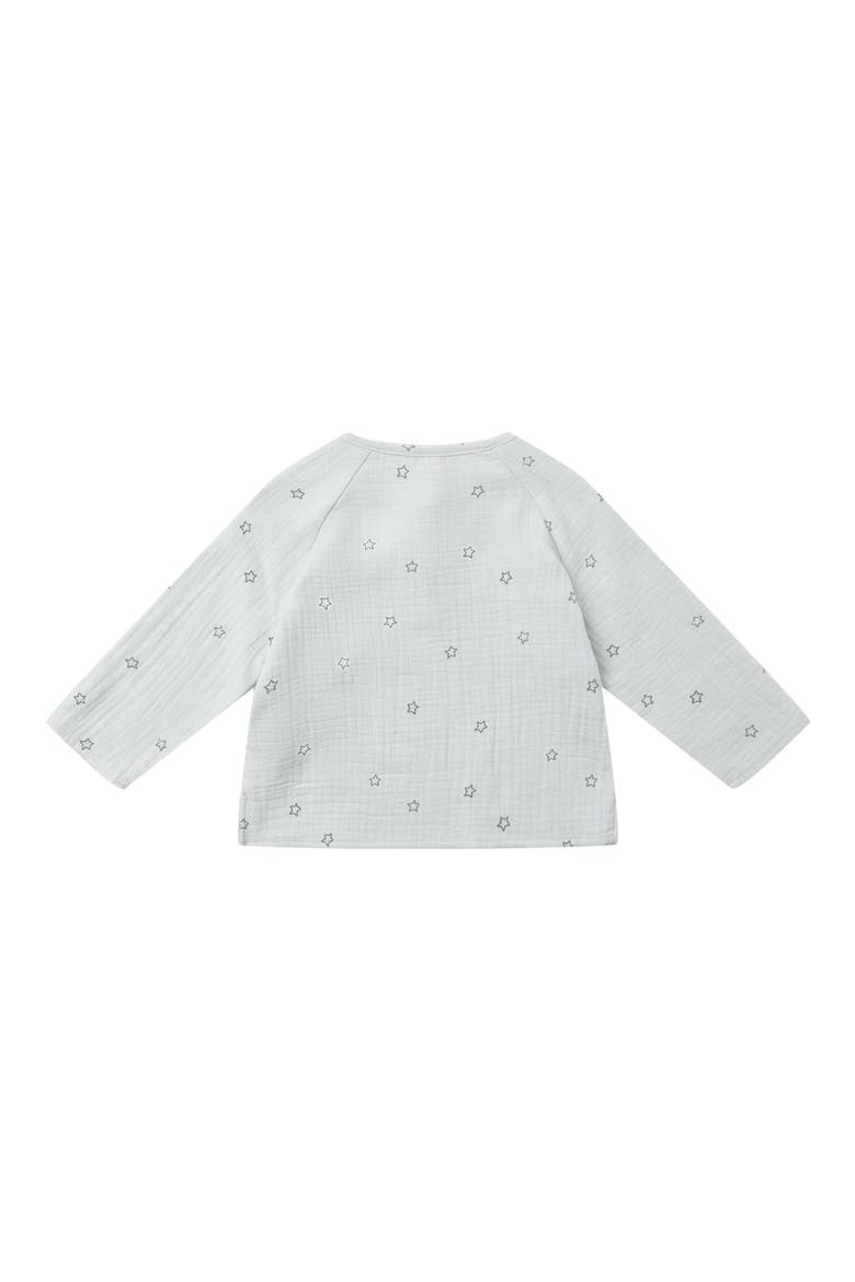 Kids' Zion Organic Cotton Gauze Henley Shirt, Alternate, color, TWINKLE