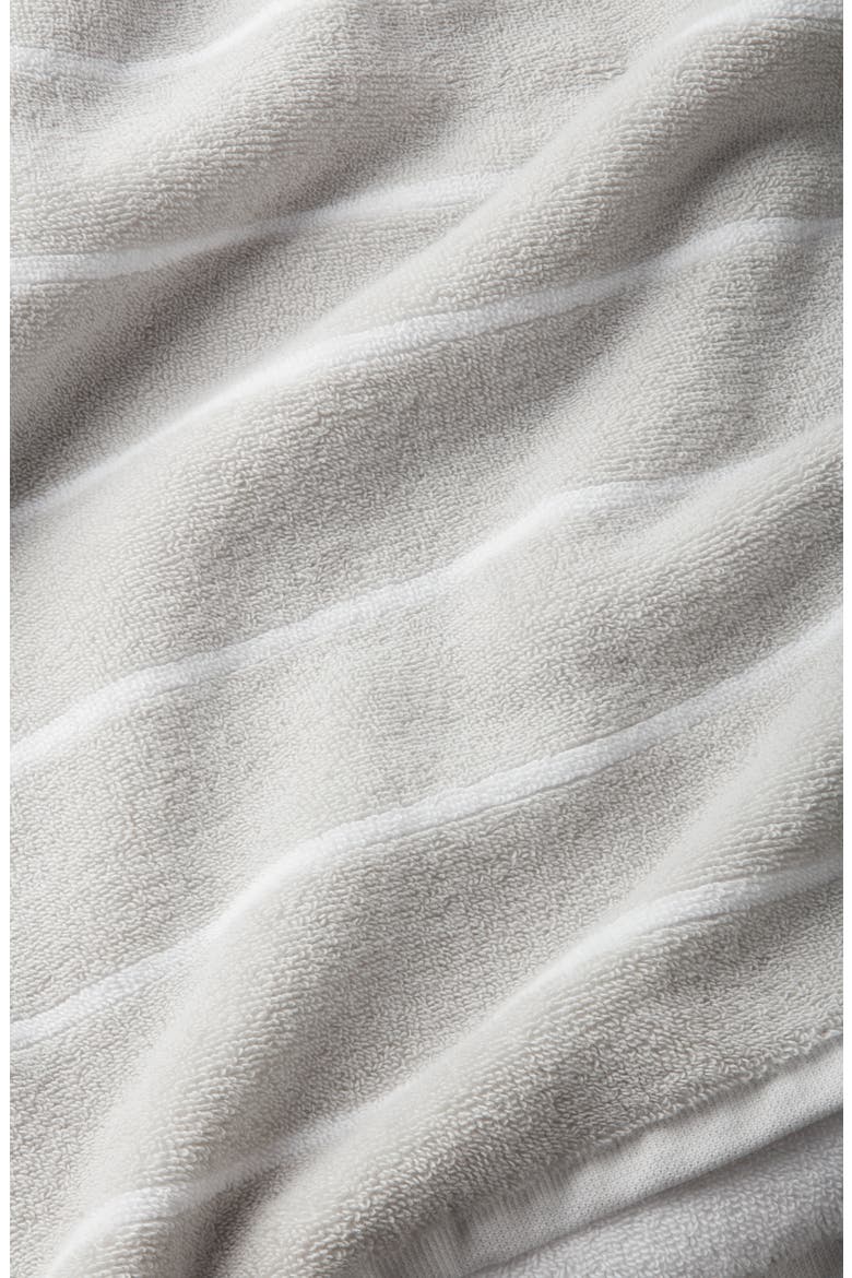 Hydrocotton Stripe Set of 2 Hand Towels, Alternate, color, GREY VAPOR MULTI