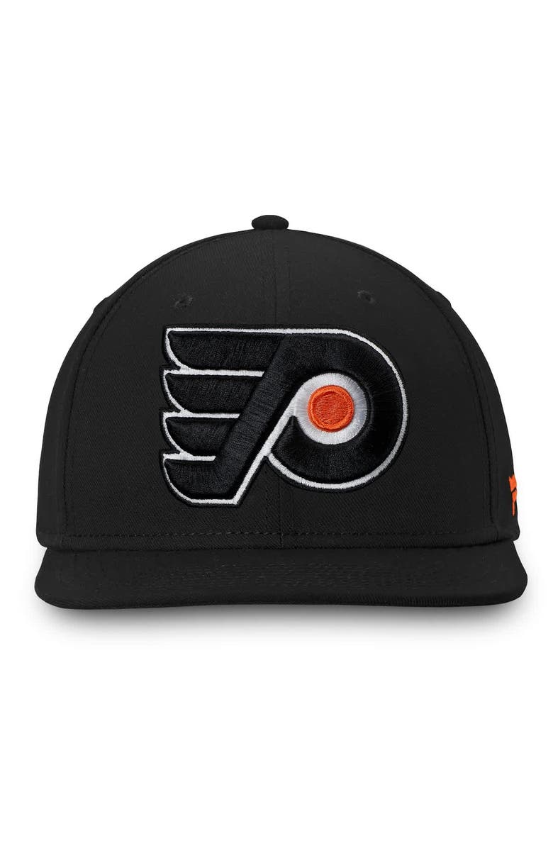 FANATICS Men's Fanatics Black Philadelphia Flyers Core Fitted Hat, Alternate, color, Black