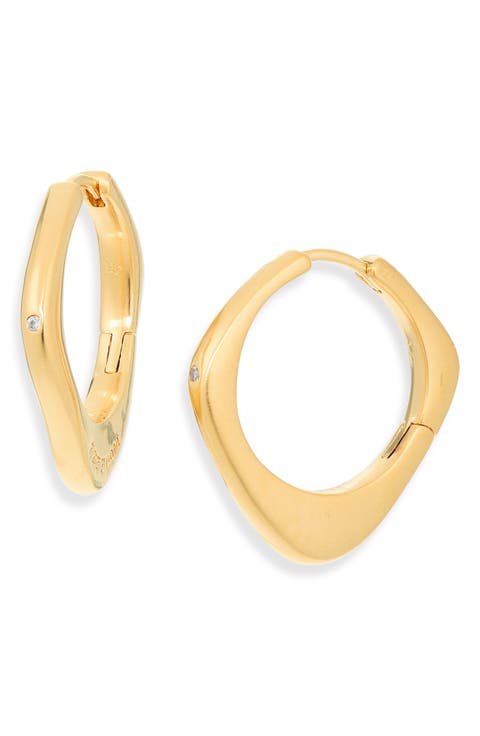 Harris Reed Fearless Medium Hoop Earrings