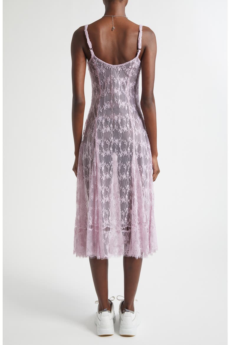 Pamela Sheer Lace Slipdress, Alternate, color, MAUVE