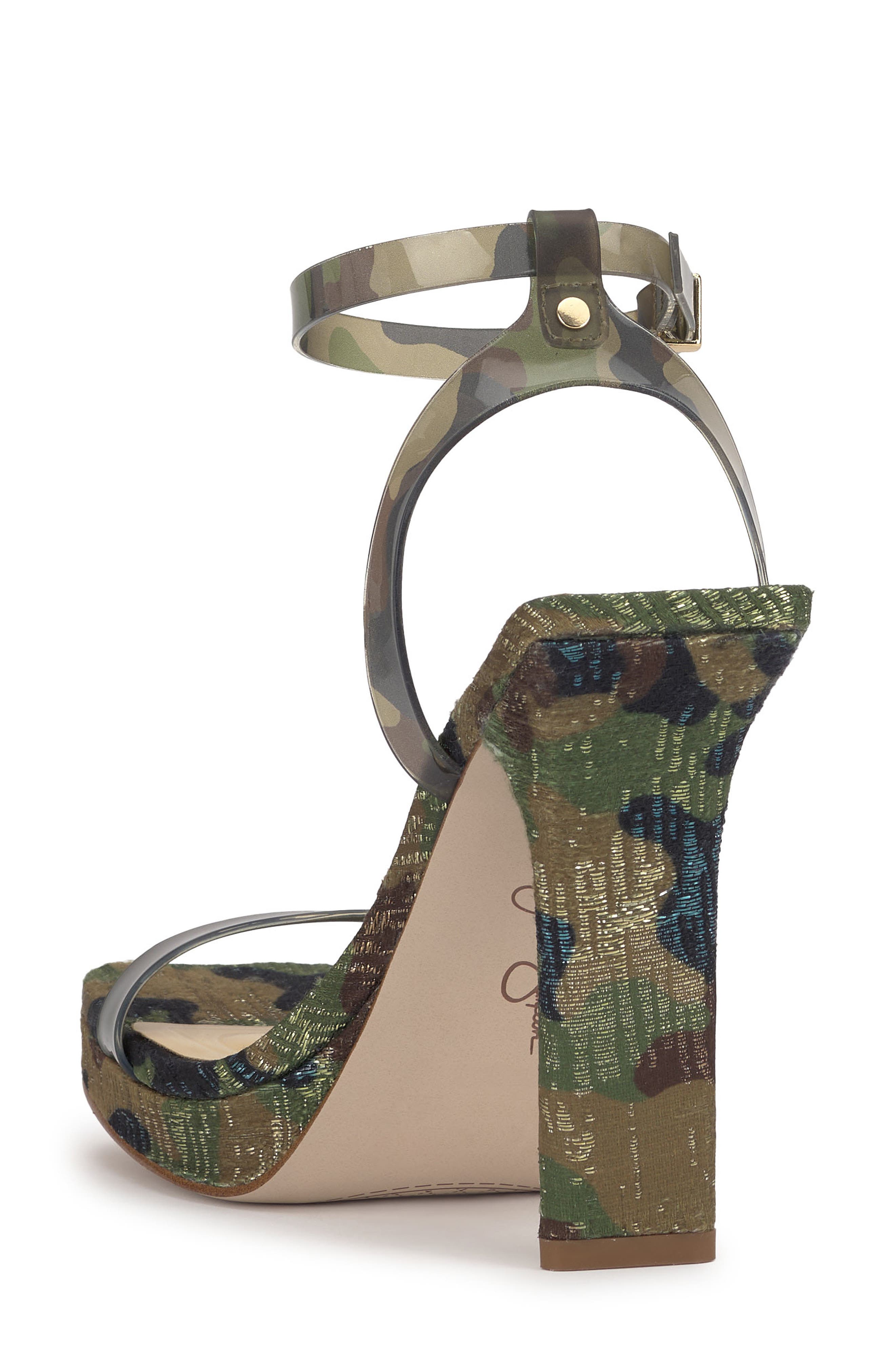Adonia Ankle Strap Sandal, Alternate, color, GREEN MULTI FCPTPU