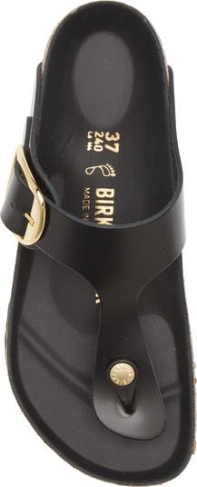 サンダル BIRKENSTOCK GIZEH BIG BUCKLE - Flip-flops with buckle Amazon.com | Birkenstock Men's Flip-Flop, Black, 4.5 | Flip
