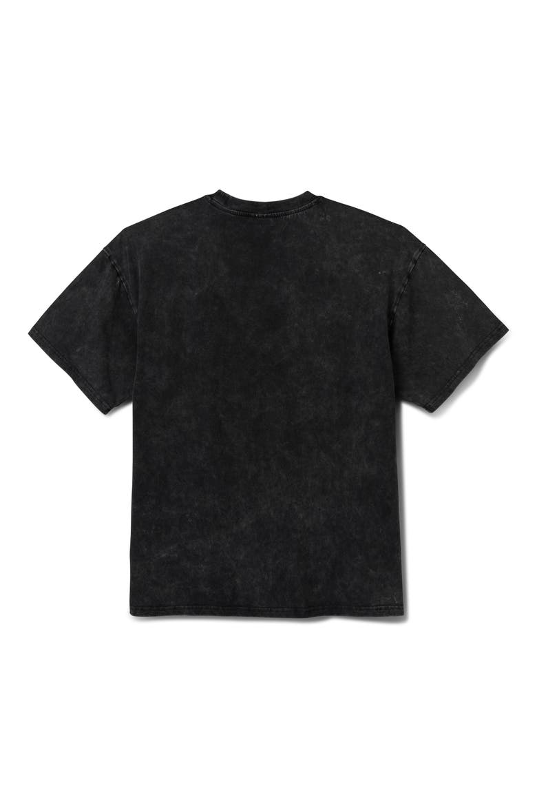 Chain Cookie Boxy Fit Cotton Graphic T-Shirt, Alternate, color, BLACK
