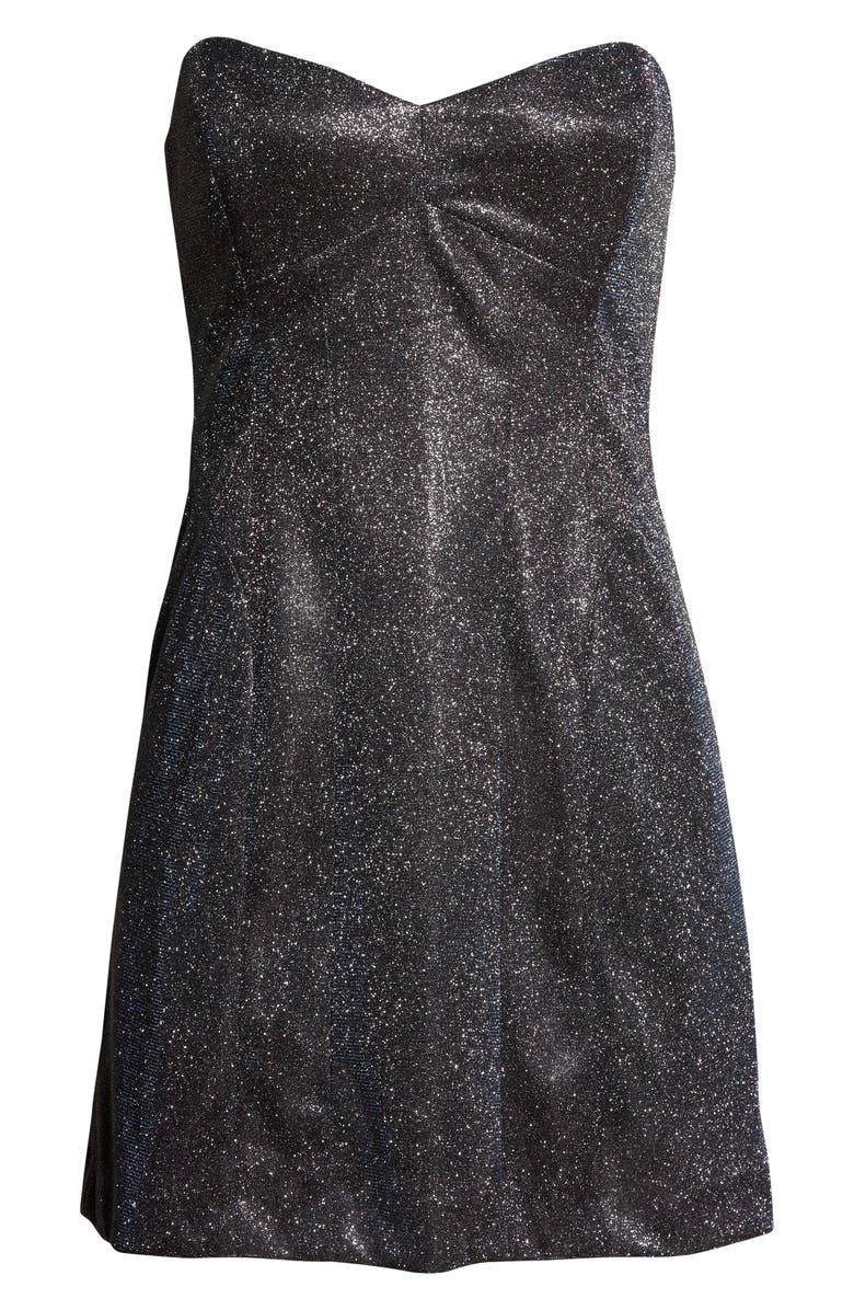 Nicole Miller Bustier Minidress, Alternate, color,