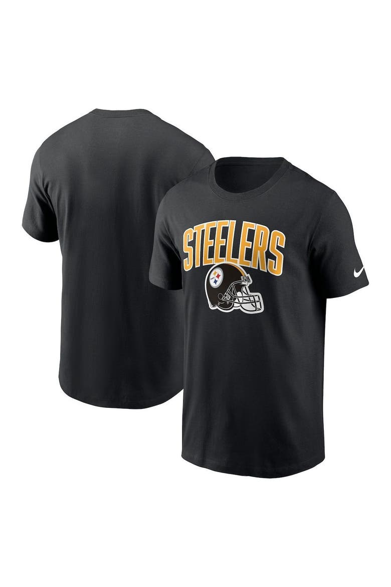 Men's Nike Black Pittsburgh Steelers Team Athletic T-Shirt, Main, color, Black