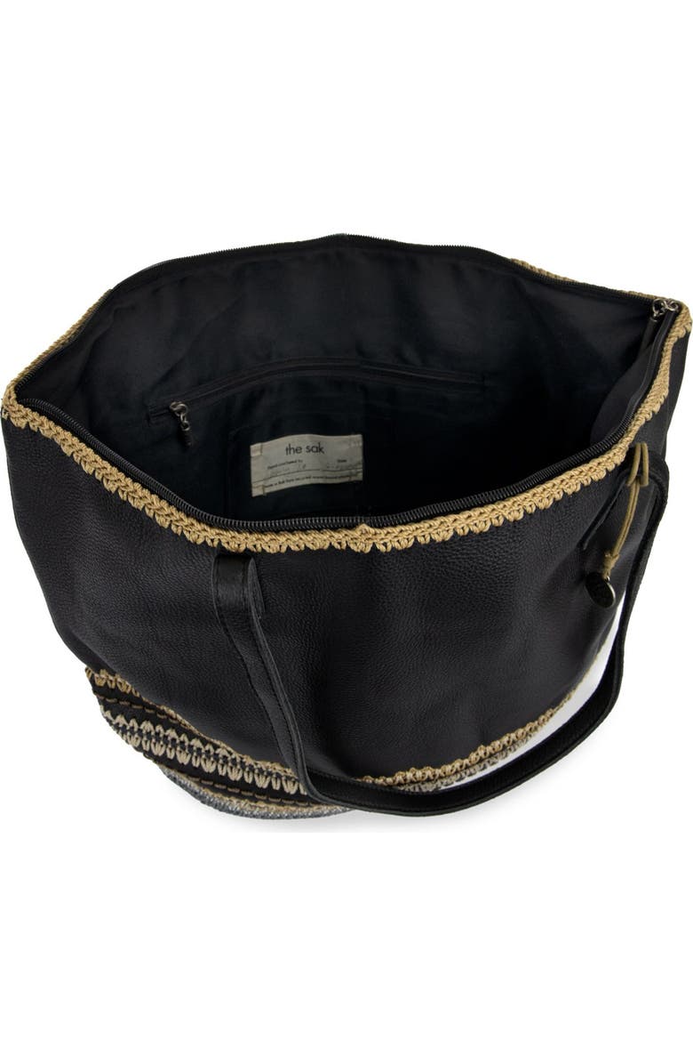 The Sak Faye Tote Bag, Alternate, color, Black Seminyak