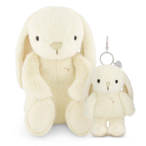 Stuffed Animal Penelope the Bunny & Keyring Set
