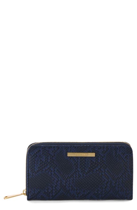 Suri Leather Zip Wallet