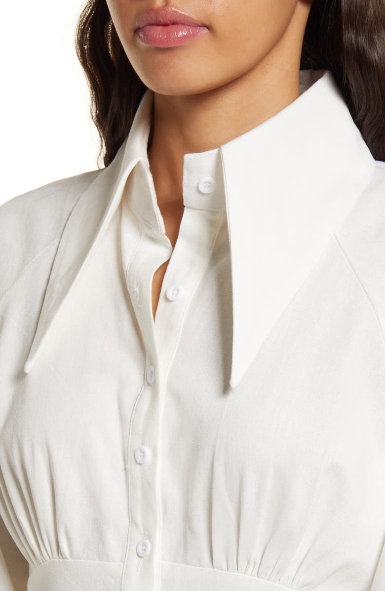 Amy Lynn Pleated Long Sleeve A-Line Dress, Alternate, color,