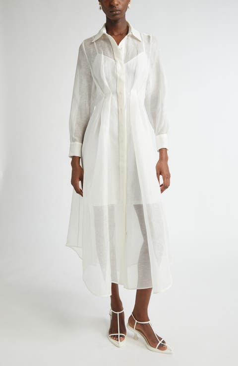 Balance Picnic Dress Black Hydrangea Online | Zimmermann