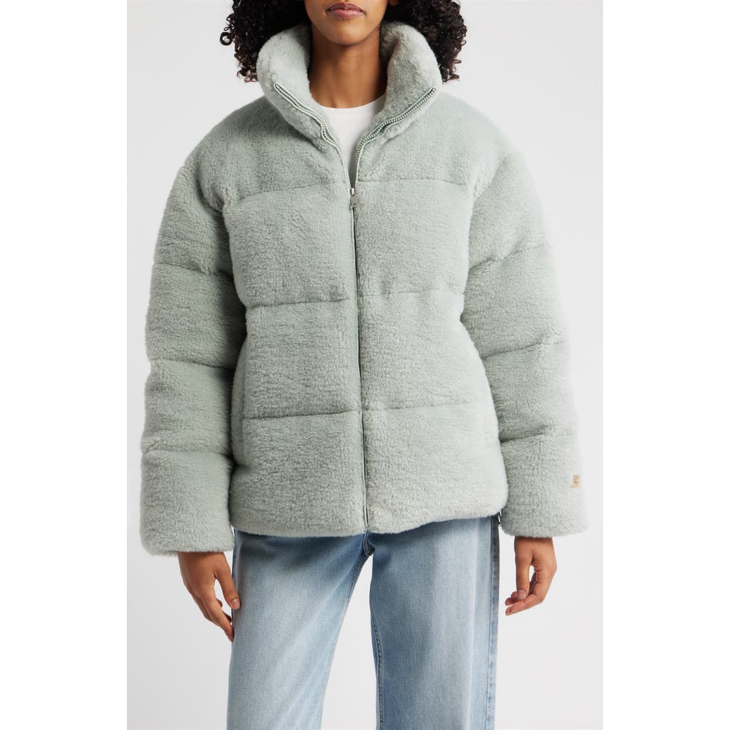 Ugg(r) Emmalyn Uggfluff Puffer Jacket In Green