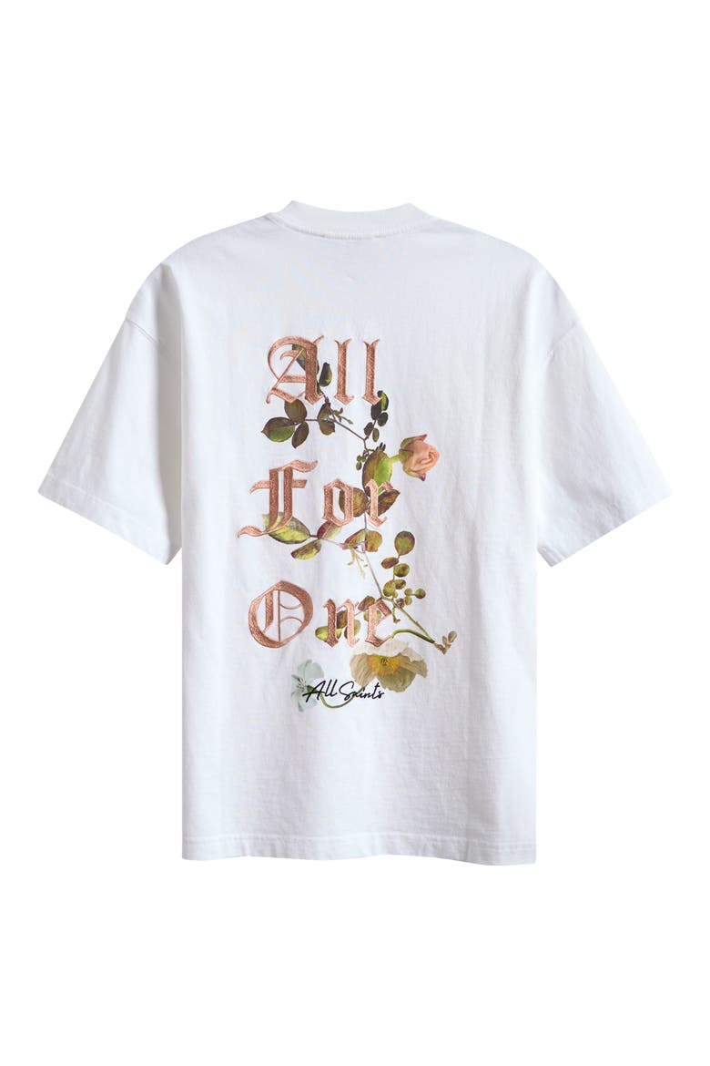 Oneness Etta Embroidered Graphic T-Shirt, Alternate, color, WHITE