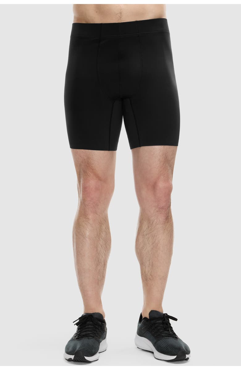 Peloton 7" PaceForm Compression Run Short, Main, color, Black