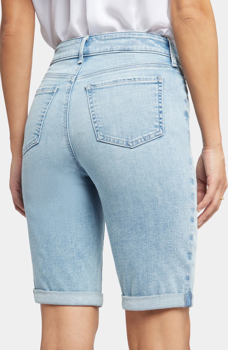 NYDJ Briella Roll Cuff Denim Bermuda Shorts, Alternate, color,