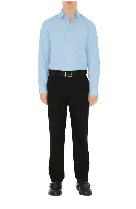 Slim Fit Cotton Poplin Formal Shirt