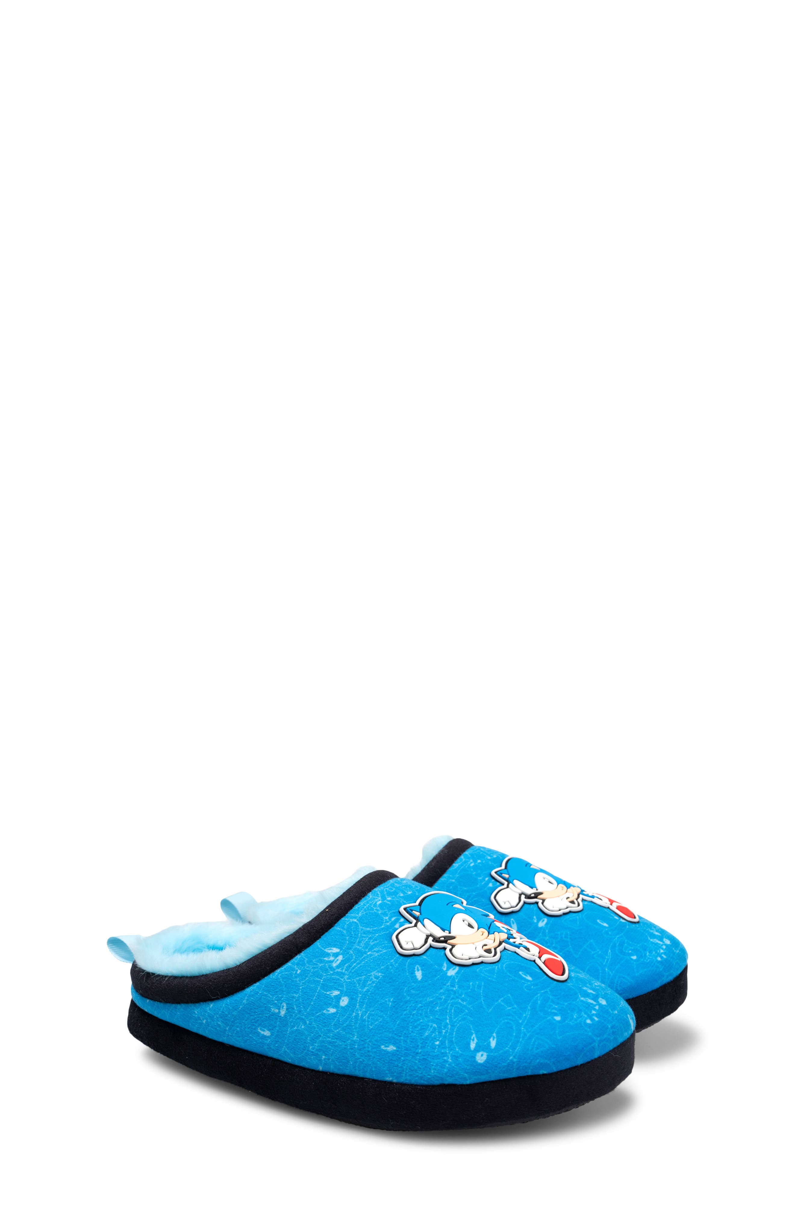 Ground Up Kids' Sonic the Hedgehog Clog Slipper, Alternate, color, Blue