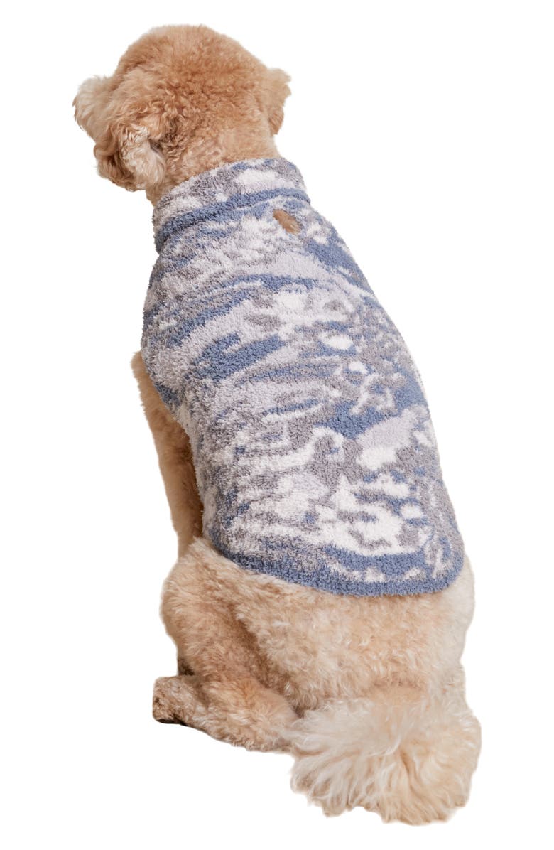 Barefoot Dreams<sup>®</sup> CozyChic<sup>™</sup> Abstract Camo Dog Sweater, Alternate, color,