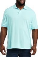 B+T Essentials Big & Tall Piqué Mesh Short-Sleeve Polo Shirt
