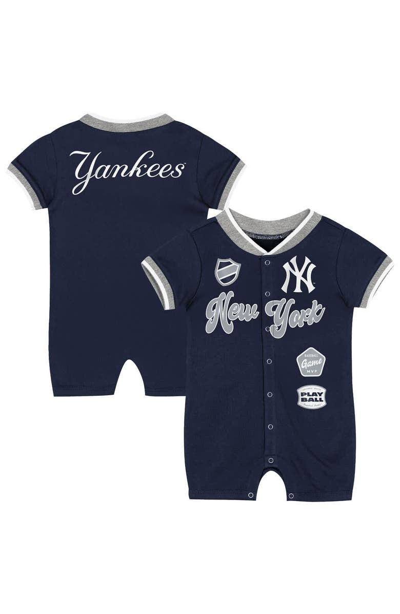 Outerstuff Infant Outerstuff Navy New York Yankees Pinch Coverall, Main, color, Navy