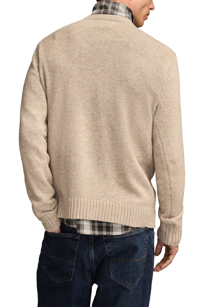 Mustang Cotton Blend Sweater, Alternate, color, OATMEAL