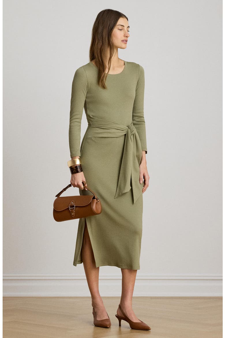 lauren ralph lauren wrap dress Animal Print Midi Its jersey construction creates comfort and ease of movement Lauren Ralph Lauren Dress 14