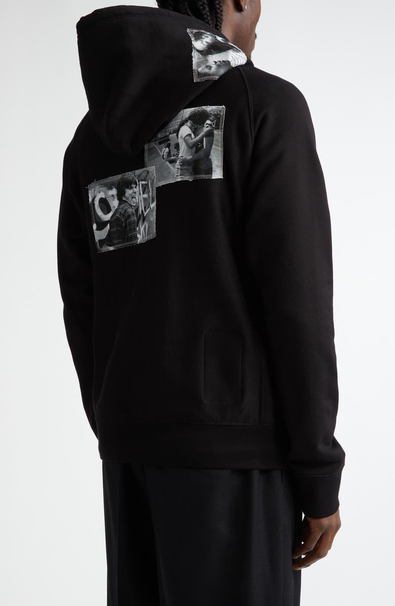 Joseph Szabo Photo Patch Raglan Sleeve Hoodie