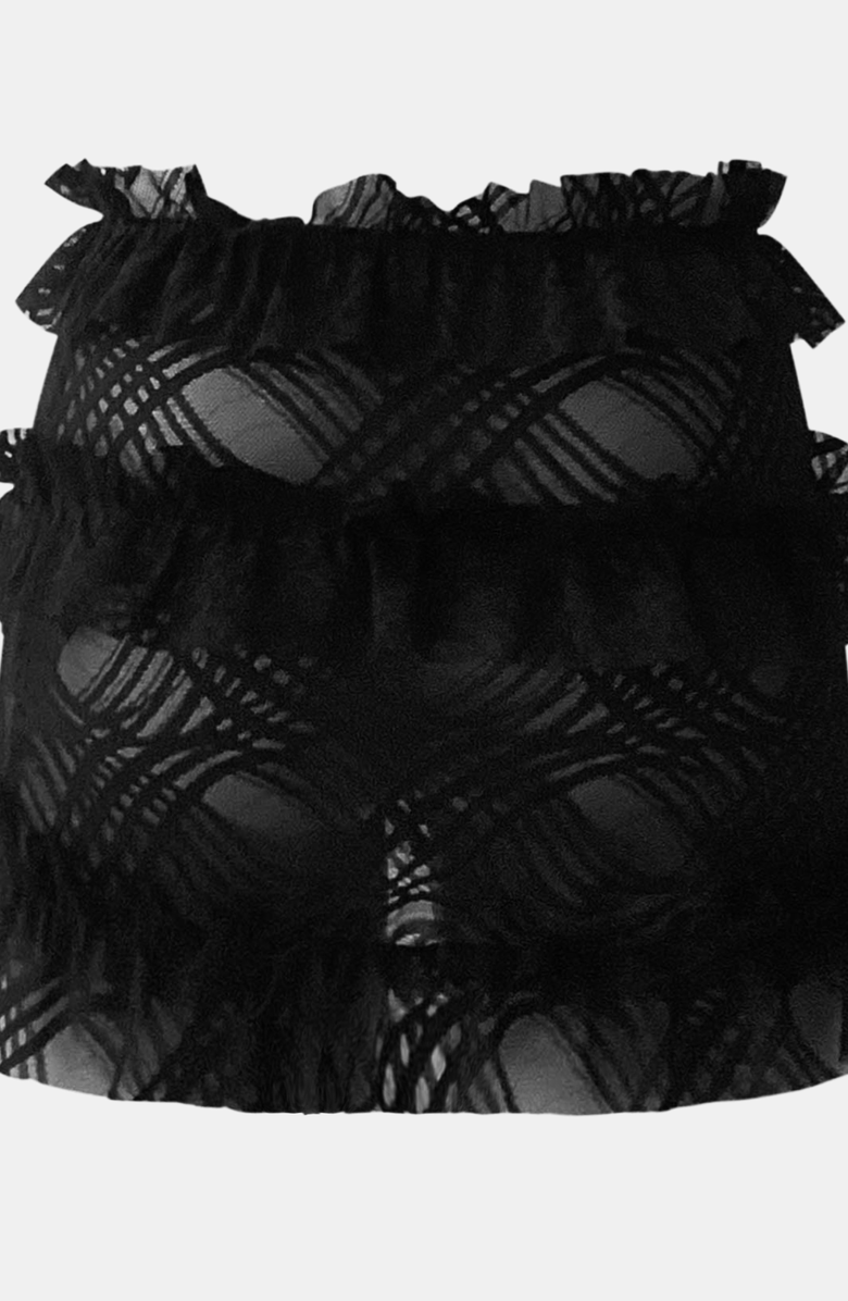 OW Collection GRACE Mini Skirt, Alternate, color,