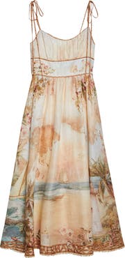 Zimmermann Mahon Linen Picnic Dress