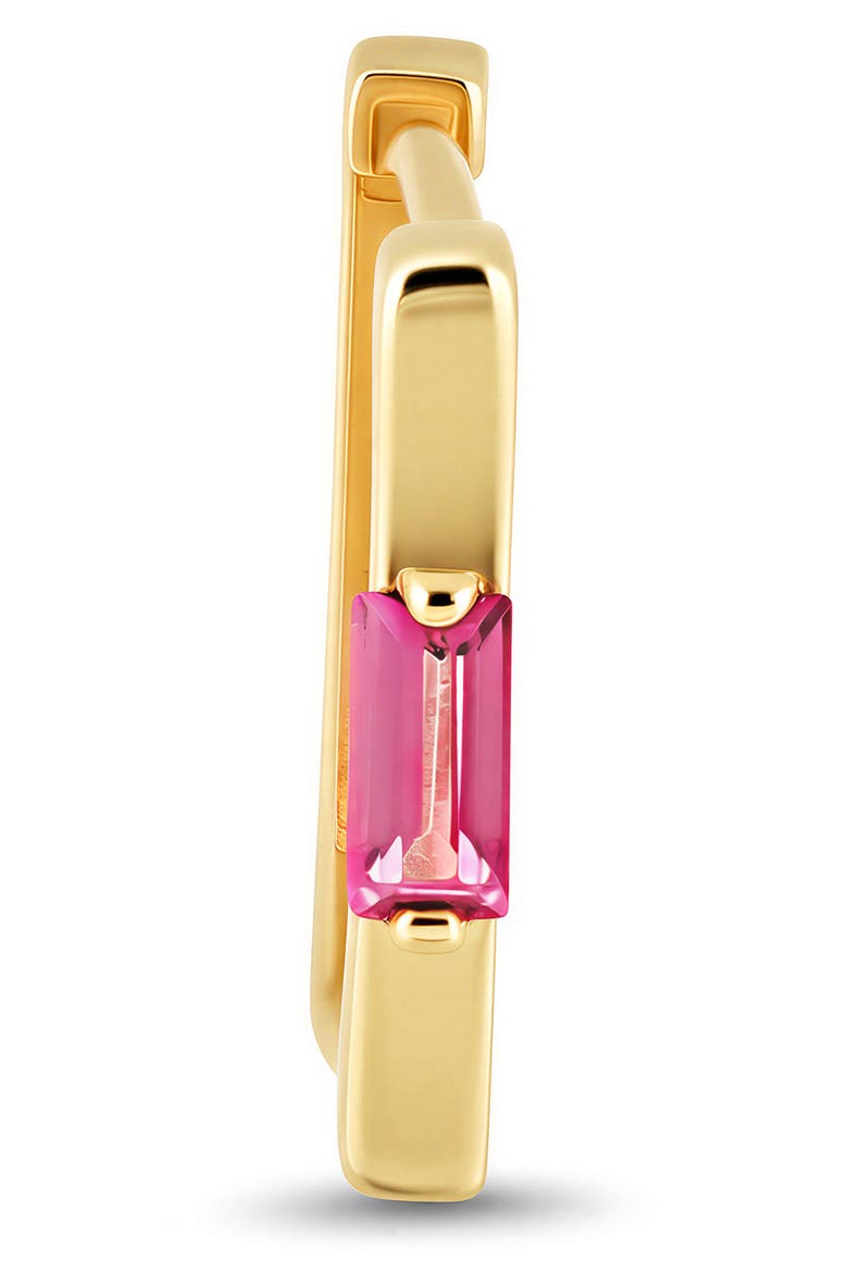 BLC TOPAZ HOOPS, Alternate, color, 14KY
