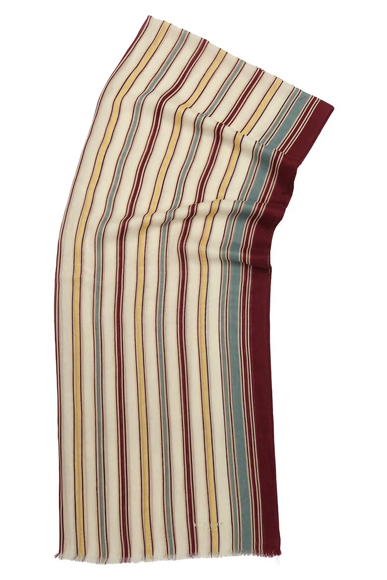 viscose oblong scarf, Alternate, color, MULTI