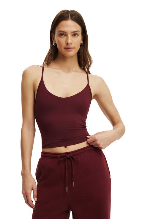 Women's Active Ultra Soft V Neck Racer Back Tank