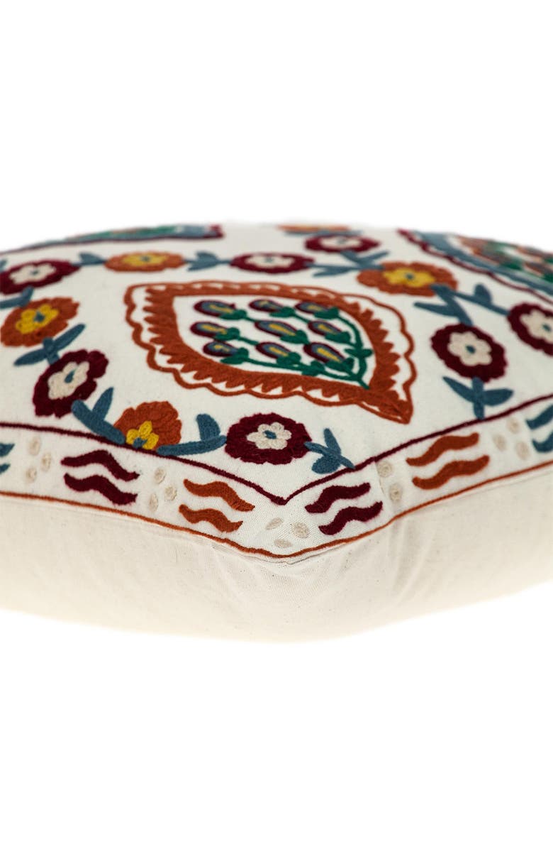 PARKLAND COLLECTION Florina Tapestry Throw Pillow, Alternate, color, Beige