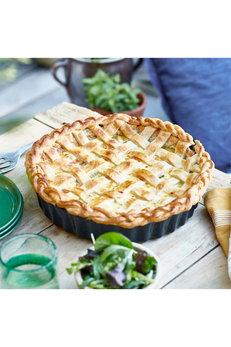 11-Inch Deep Tart Dish, 2.1 Quart, Alternate, color, Cedar