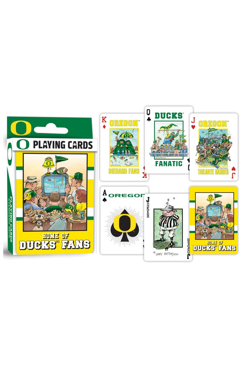 Oregon Ducks Fan Deck Playing Cards, Alternate, color, Multicolor