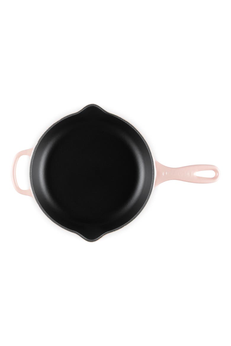 Signature 9-Inch Enamel Cast Iron Skillet, Alternate, color, PECHE