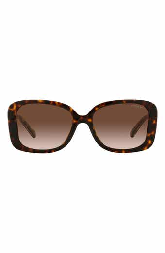 COACH 53mm Square Sunglasses
