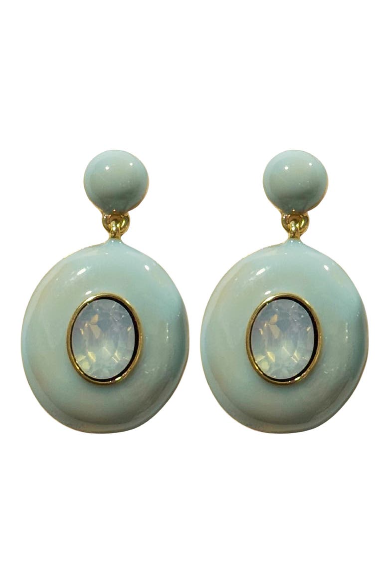 Maggie Crystal Drop Earrings, Main, color, ICE QUEEN
