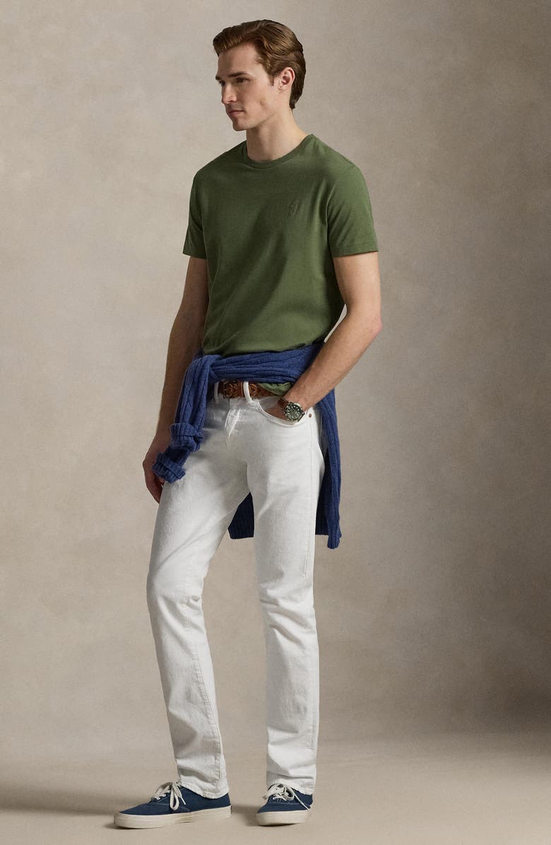 Polo Ralph Lauren Classic Fit Jersey Crewneck T-Shirt, Alternate, color, Supply Olive