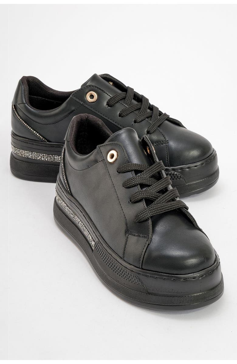 Prologue Shoes Poem Embellished Platform Sneakers, Main, color,