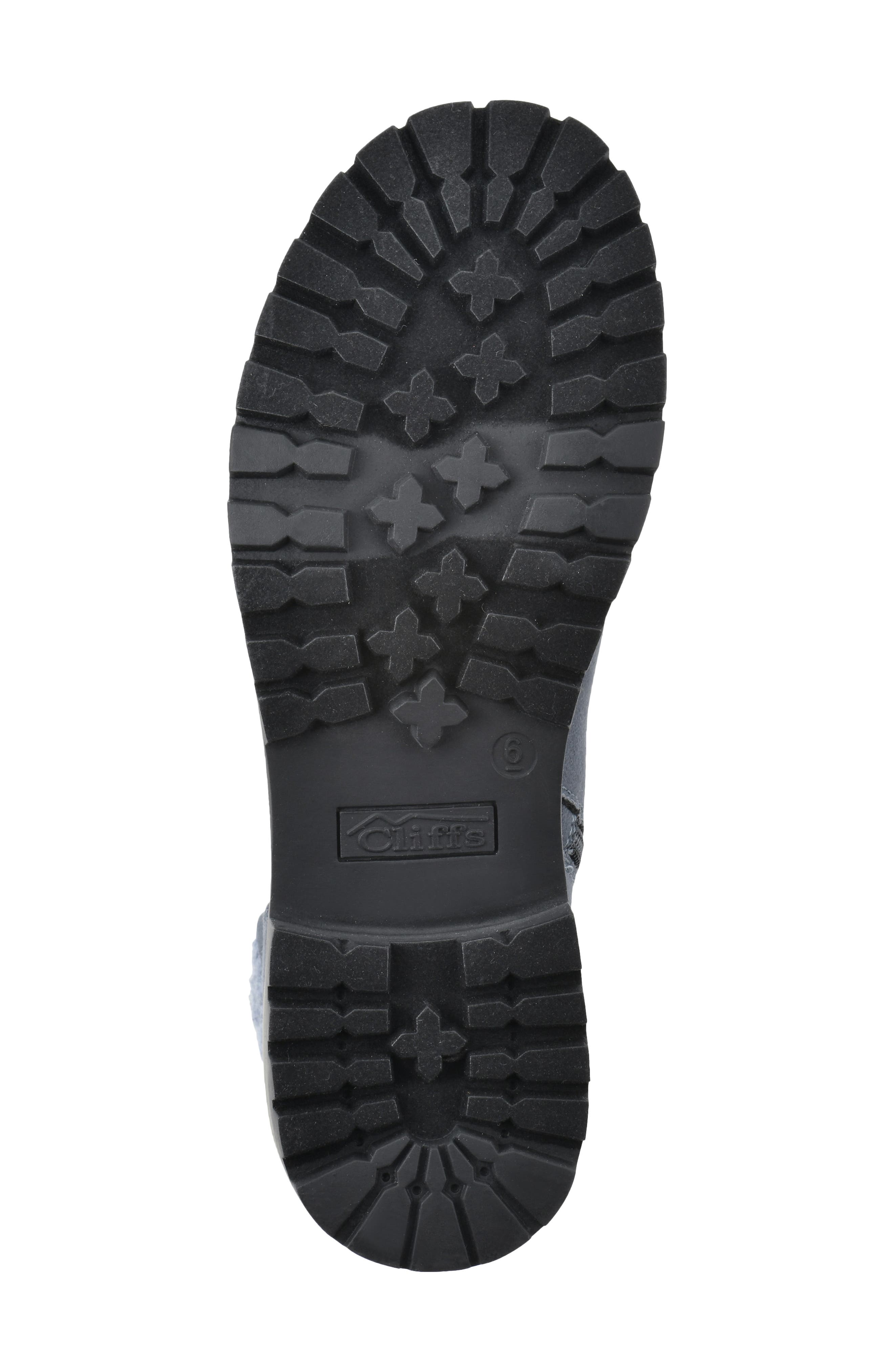 Primed Lace-Up Boot, Alternate, color, NAVY/ FABRIC